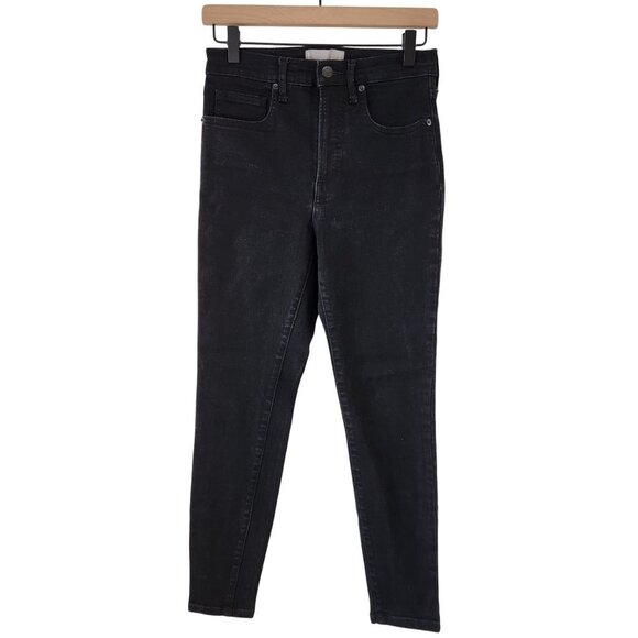 Everlane High-Rise Black Skinny Jeans Denim Classic Style Women's 28 Ankle - Picture 1 of 7